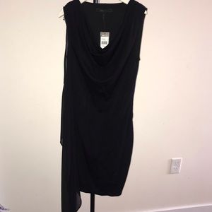 Bcbg xxs Black dress knew length